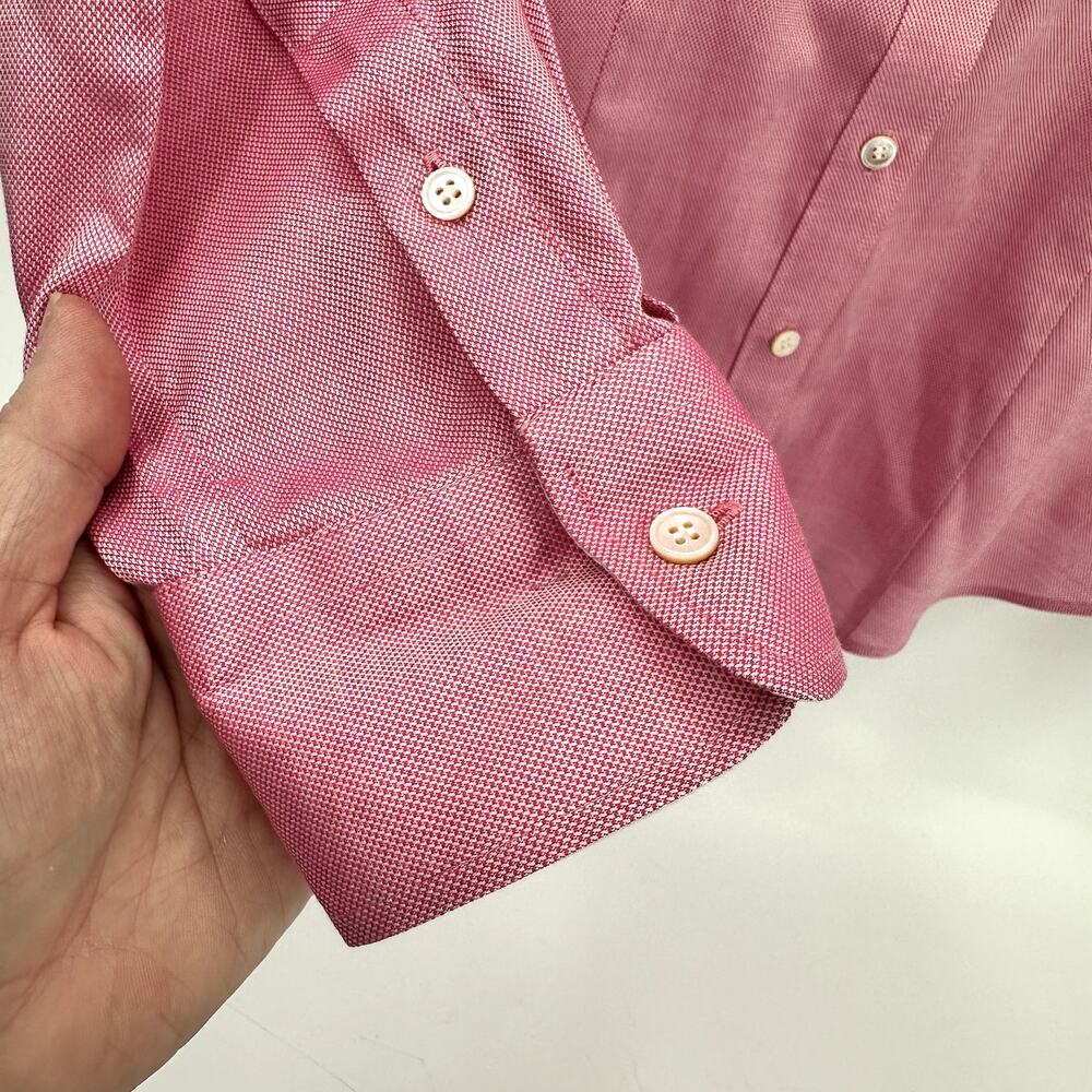 Talbots Rose Button-Down Blouse - image 5